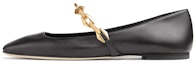 Buy (Women) Jimmy Choo Diamond 'Black Sheepskin Fashion Trend' Casual Shoes DIAMONDTILDAFLATNAP