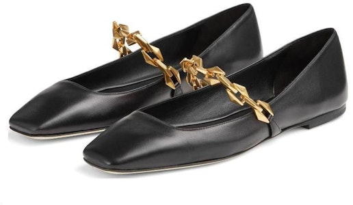 (W) Jimmy Choo Diamond "Tendencia Moda Piel de Oveja Negra" Zapatos Casual DIAMONDTILDAFLATNAP Lookbook (W) Jimmy Choo Diamond "Tendencia Moda Piel de Oveja Negra" Zapatos Casual DIAMONDTILDAFLATNAP