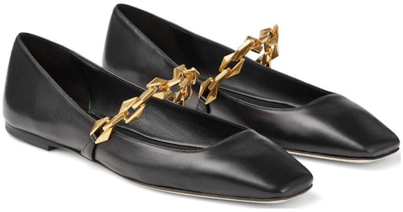 (W) Jimmy Choo Diamond "Tendencia Moda Piel de Oveja Negra" Zapatos Casual DIAMONDTILDAFLATNAP Shop (W) Jimmy Choo Diamond "Tendencia Moda Piel de Oveja Negra" Zapatos Casual DIAMONDTILDAFLATNAP