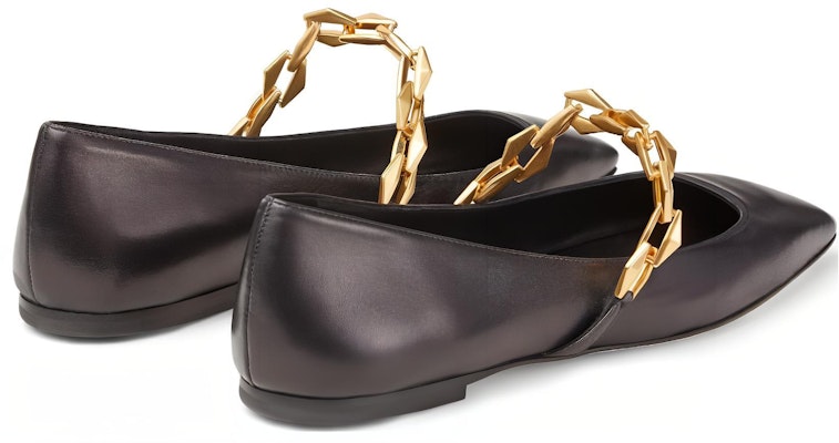 (Women) Jimmy Choo Diamond 'Black Sheepskin Fashion Trend' Casual Shoes DIAMONDTILDAFLATNAP Purchase (Women) Jimmy Choo Diamond 'Black Sheepskin Fashion Trend' Casual Shoes DIAMONDTILDAFLATNAP