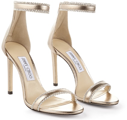 (Women) Jimmy Choo Dochas 100 High Heels Sandals 'Nude' DOCHAS100WPF120008 Order (Women) Jimmy Choo Dochas 100 High Heels Sandals 'Nude' DOCHAS100WPF120008