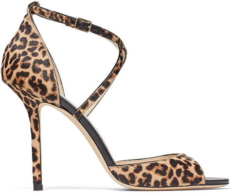 (W) Jimmy Choo Emsy 100 Sandalias de Tacón Alto 'Leopardo' EMSY100LOP Order (W) Jimmy Choo Emsy 100 Sandalias de Tacón Alto 'Leopardo' EMSY100LOP