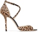 Order (Women) Jimmy Choo Emsy 100 High Heels Sandals 'Leopard' EMSY100LOP