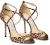 Lookbook (Women) Jimmy Choo Emsy 100 High Heels Sandals 'Leopard' EMSY100LOP