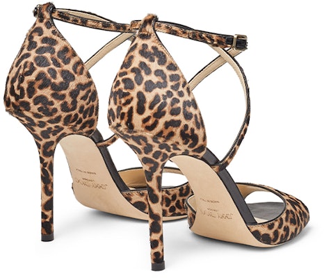 (W) Jimmy Choo Emsy 100 Sandalias de Tacón Alto 'Leopardo' EMSY100LOP Shop (W) Jimmy Choo Emsy 100 Sandalias de Tacón Alto 'Leopardo' EMSY100LOP