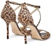 Shop (Women) Jimmy Choo Emsy 100 High Heels Sandals 'Leopard' EMSY100LOP
