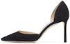 Buy (Women) Jimmy Choo Esther 85 'Black Suede' ESTHER85SUE