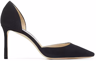 Order (W) Jimmy Choo Esther 85 ''Black Suede'' Sepatu Heels Hitam Suede. ESTHER85SUE