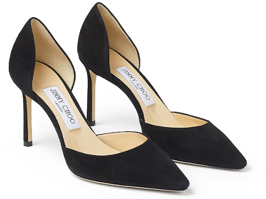 (Women) Jimmy Choo Esther 85 'Black Suede' ESTHER85SUE Lookbook (Women) Jimmy Choo Esther 85 'Black Suede' ESTHER85SUE