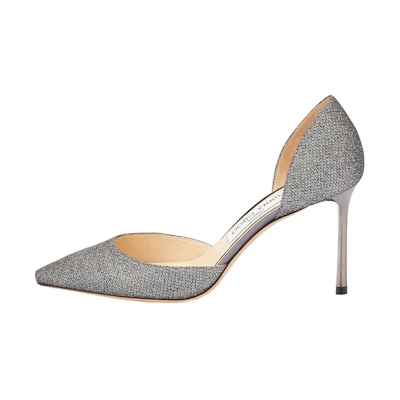 (W) Jimmy Choo Esther High Heels 'Silver'
