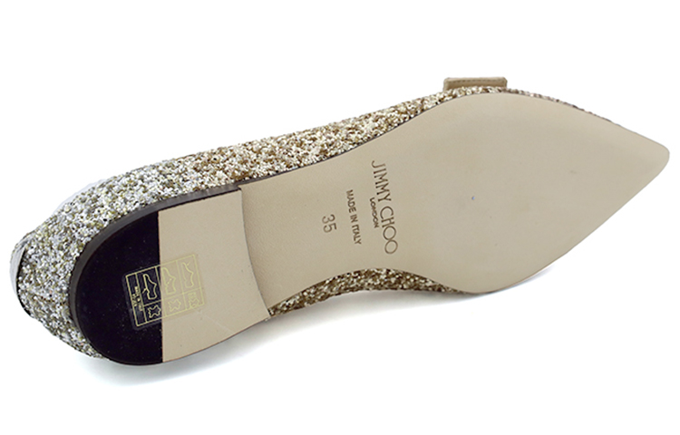 Purchase (W) Jimmy Choo Gala ''Elegantes Ballett Gold'' GALAVNBROSEGOLDGOLDSILVER