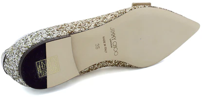 Purchase (W) Jimmy Choo Gala '優雅芭蕾金' GALAVNBROSEGOLDGOLDSILVER