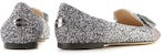 (Women) Jimmy Choo Gala 'Silver Purple Gradient Sequins' GALAVNB-BALLETPINKSILV