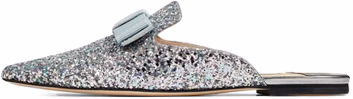 (Women) Jimmy Choo Galaxy Flat 'Silver Sequin' GALAXYFLATBOG-SKYMIX (Women) Jimmy Choo Galaxy Flat 'Silver Sequin' GALAXYFLATBOG-SKYMIX