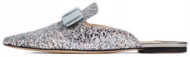 (Women) Jimmy Choo Galaxy Flat 'Silver Sequin' GALAXYFLATBOG-SKYMIX (Women) Jimmy Choo Galaxy Flat 'Silver Sequin' GALAXYFLATBOG-SKYMIX