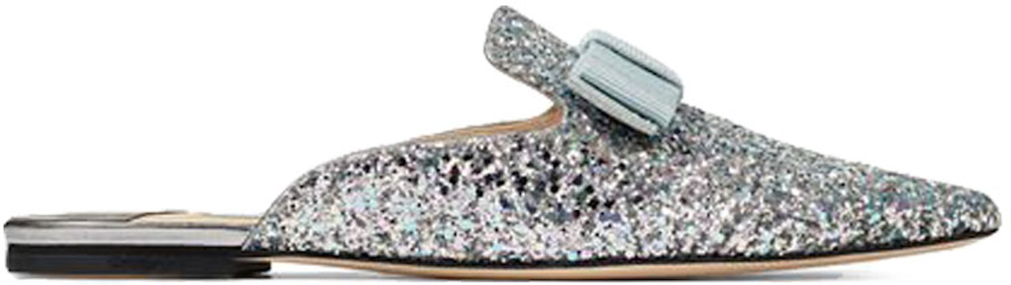 (Women) Jimmy Choo Galaxy Flat 'Silver Sequin' GALAXYFLATBOG-SKYMIX Order (Women) Jimmy Choo Galaxy Flat 'Silver Sequin' GALAXYFLATBOG-SKYMIX