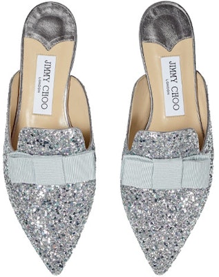 (Women) Jimmy Choo Galaxy Flat 'Silver Sequin' GALAXYFLATBOG-SKYMIX Shop (Women) Jimmy Choo Galaxy Flat 'Silver Sequin' GALAXYFLATBOG-SKYMIX