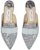 (Women) Jimmy Choo Galaxy Flat 'Silver Sequin' GALAXYFLATBOG-SKYMIX