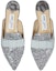 Shop (Women) Jimmy Choo Galaxy Flat 'Silver Sequin' GALAXYFLATBOG-SKYMIX
