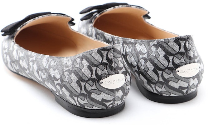 (Women) Jimmy Choo Galaxy RJC Flat 'Black Silver' GALARJC-SILVERBLACK Lookbook (Women) Jimmy Choo Galaxy RJC Flat 'Black Silver' GALARJC-SILVERBLACK
