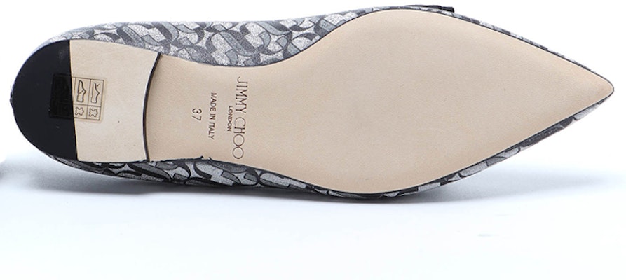 (Women) Jimmy Choo Galaxy RJC Flat 'Black Silver' GALARJC-SILVERBLACK Purchase (Women) Jimmy Choo Galaxy RJC Flat 'Black Silver' GALARJC-SILVERBLACK