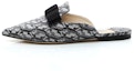 Buy (W) Jimmy Choo Galaxy Rjc 便鞋 ''银黑色'' GALAXYRJC-SILVERBLACK