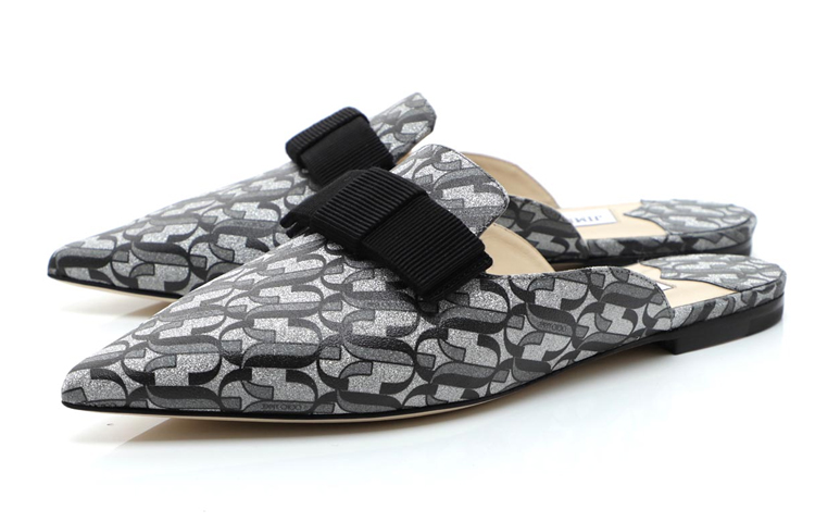 Lookbook (W) Jimmy Choo Galaxy Rjc 便鞋 ''银黑色'' GALAXYRJC-SILVERBLACK