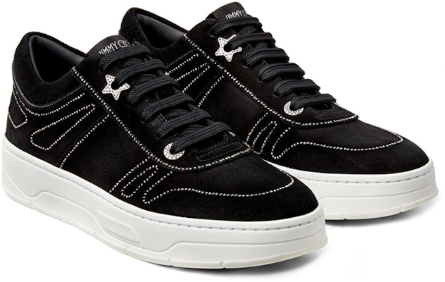 (Women) Jimmy Choo Hawaii/F 'Black Suede' HAWAIIFUUT Order (Women) Jimmy Choo Hawaii/F 'Black Suede' HAWAIIFUUT
