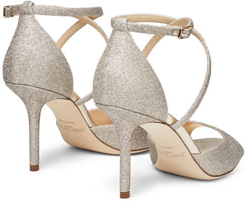 (W) Sandalias de Tacón Alto Jimmy Choo 'Plata' 'Emsy 85' EMSY85DGZ Lookbook (W) Sandalias de Tacón Alto Jimmy Choo 'Plata' 'Emsy 85' EMSY85DGZ