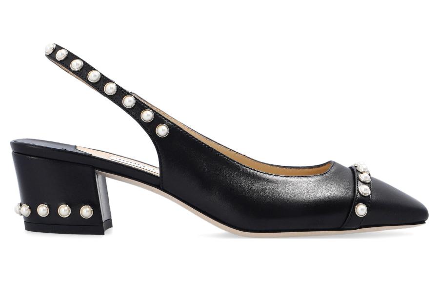 (W) Jimmy Choo Hya 'Black Leather Pointed Toe' 圖 2