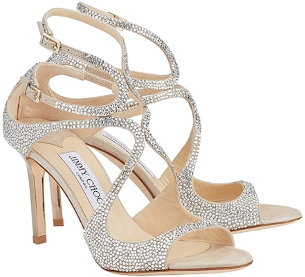 (W) Sandalias de Tacón Alto Jimmy Choo Ivette 'Plata' IVETTESCX Lookbook (W) Sandalias de Tacón Alto Jimmy Choo Ivette 'Plata' IVETTESCX