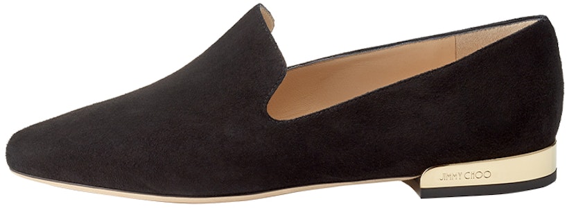 (W) Jimmy Choo Jaida 平底鞋“黑色乐福鞋” JAIDAFLATSUE010003 Buy (W) Jimmy Choo Jaida 平底鞋“黑色乐福鞋” JAIDAFLATSUE010003