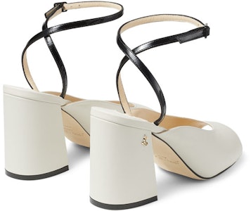 (W) Jimmy Choo Jassidy 85 Sandal Heels Wanita ''Putih'' JASSIDY85NPA0C1088 Lookbook (W) Jimmy Choo Jassidy 85 Sandal Heels Wanita ''Putih'' JASSIDY85NPA0C1088