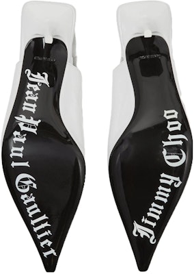 (Women) Jimmy Choo Jean Paul Gaultier x Leather 6cm 'White' 'Comfort Casual Stiletto' JCXJPGCORSETSBPUW080108 Purchase (Women) Jimmy Choo Jean Paul Gaultier x Leather 6cm 'White' 'Comfort Casual Stiletto' JCXJPGCORSETSBPUW080108