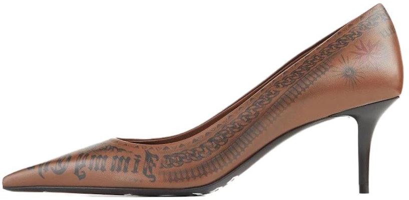 (Women) Jimmy Choo Jean Paul Gaultier x Leather Comfort Slip-On Stiletto 'Brown' JCXJPGPUMPLVO027052 Buy (Women) Jimmy Choo Jean Paul Gaultier x Leather Comfort Slip-On Stiletto 'Brown' JCXJPGPUMPLVO027052