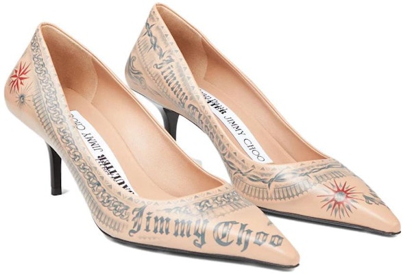 (Women) Jimmy Choo Jean Paul Gaultier x Leather Comfort Slip-On Stiletto 'Beige' JCXJPGPUMPLVO020015 Order (Women) Jimmy Choo Jean Paul Gaultier x Leather Comfort Slip-On Stiletto 'Beige' JCXJPGPUMPLVO020015