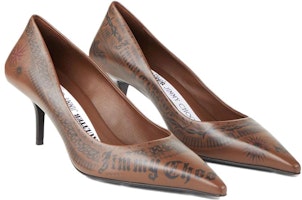 (W) Jimmy Choo Jean Paul Gaultier x 真皮舒適便鞋高跟鞋 '棕色' JCXJPGPUMPLVO027052 Order (W) Jimmy Choo Jean Paul Gaultier x 真皮舒適便鞋高跟鞋 '棕色' JCXJPGPUMPLVO027052