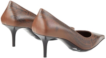 (W) Jimmy Choo Jean Paul Gaultier x 真皮舒適便鞋高跟鞋 '棕色' JCXJPGPUMPLVO027052 Lookbook (W) Jimmy Choo Jean Paul Gaultier x 真皮舒適便鞋高跟鞋 '棕色' JCXJPGPUMPLVO027052