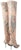 (Women) Jimmy Choo Jean Paul Gaultier x Leather Comfort Slip-On Over-The-Knee Boots 'Beige' JCXJPGOTKLVO020015