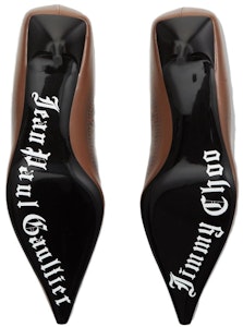 (W) Jimmy Choo Jean Paul Gaultier x 真皮舒適便鞋高跟鞋 '棕色' JCXJPGPUMPLVO027052 Purchase (W) Jimmy Choo Jean Paul Gaultier x 真皮舒適便鞋高跟鞋 '棕色' JCXJPGPUMPLVO027052