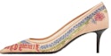 Buy (Women) Jimmy Choo Jean Paul Gaultier x Mesh Comfort Slip-On Stiletto 'Beige' JCXJPGPUMPMQK121847