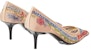 (Women) Jimmy Choo Jean Paul Gaultier x Mesh Comfort Slip-On Stiletto 'Beige' JCXJPGPUMPMQK121847