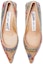 Shop (Women) Jimmy Choo Jean Paul Gaultier x Mesh Comfort Slip-On Stiletto 'Beige' JCXJPGPUMPMQK121847