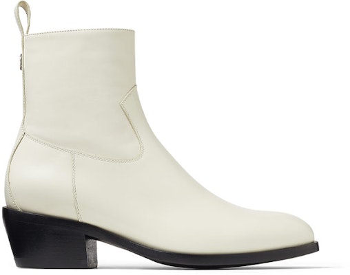 (Women) Jimmy Choo Jesse 'White Leather Cowboy Boots' JESSEFXXC Order (Women) Jimmy Choo Jesse 'White Leather Cowboy Boots' JESSEFXXC
