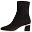 Buy (Women) Jimmy Choo Jonah 60 'Black Suede Block Heel Zip Booties' JONAH60CRT-BLACK