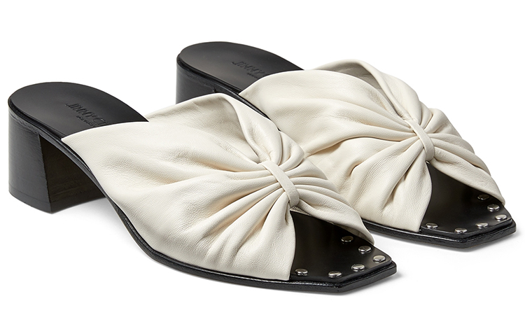 Order (W) Jimmy Choo Jupiter 45 拖鞋 '白色' JUPITER45NAP