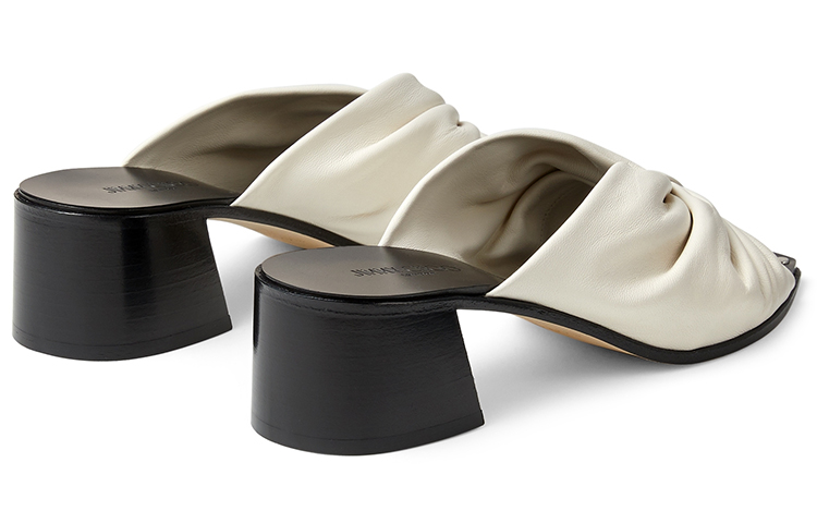 Lookbook (W) Jimmy Choo Jupiter 45 拖鞋 '白色' JUPITER45NAP