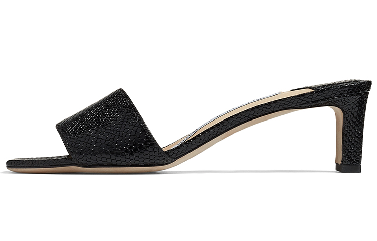 (Women) Jimmy Choo K-Slide 50 Slipper 'Black' KSLIDE50KOK