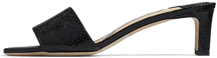 (Women) Jimmy Choo K-Slide 50 Slipper 'Black' KSLIDE50KOK (Women) Jimmy Choo K-Slide 50 Slipper 'Black' KSLIDE50KOK