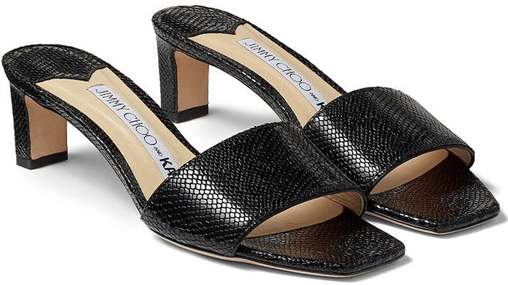 (Women) Jimmy Choo K-Slide 50 Slipper 'Black' KSLIDE50KOK Order (Women) Jimmy Choo K-Slide 50 Slipper 'Black' KSLIDE50KOK